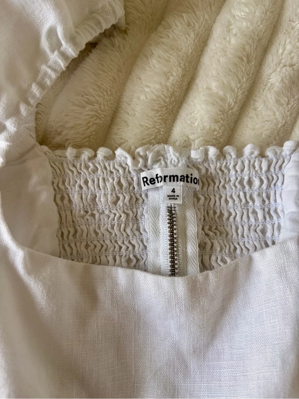 Reformation january linen